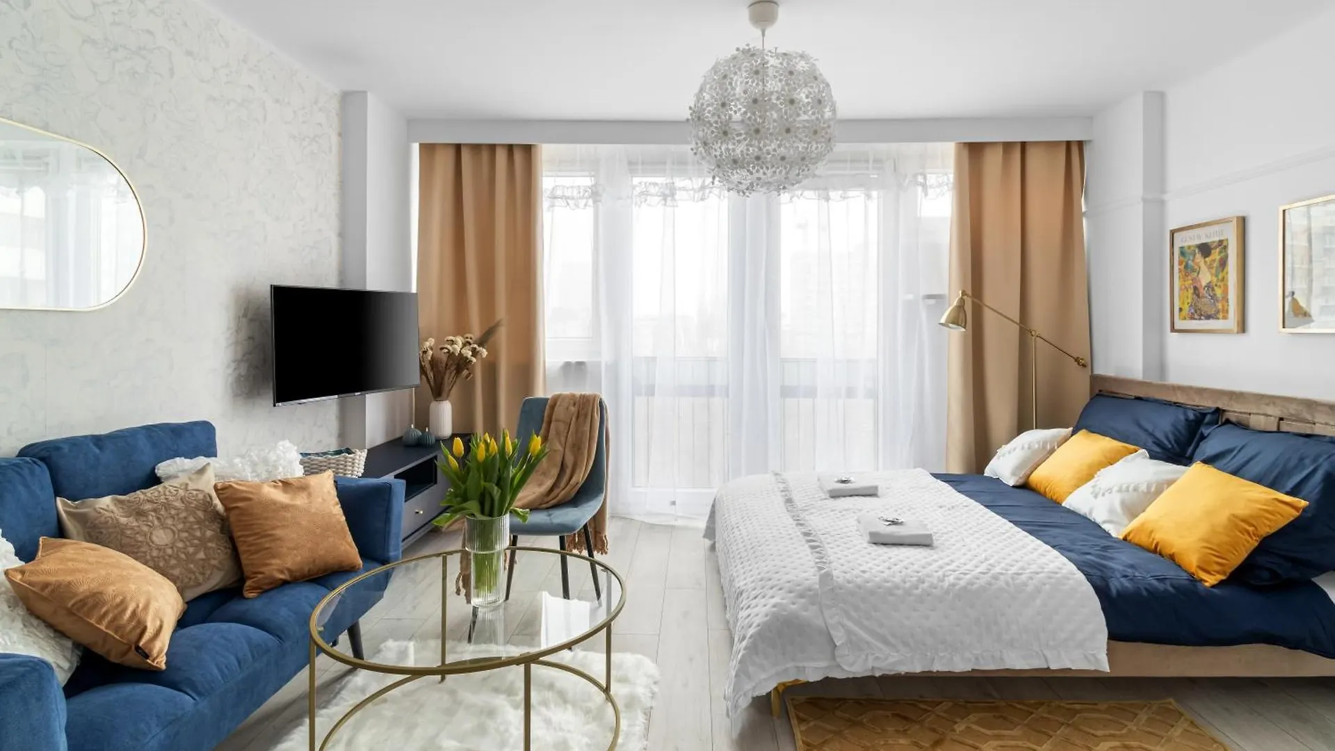 Elegant Studio For Two In The City Centre Metro Rondo Onz Warsaw